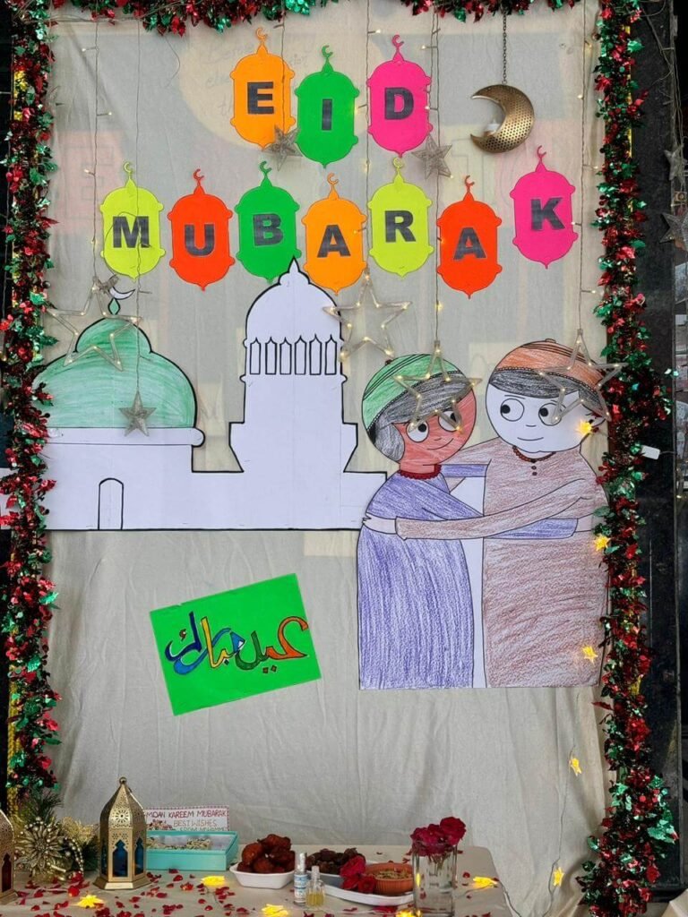 Eid Al Fitr Decoration at Lovedale International School Hyderabad